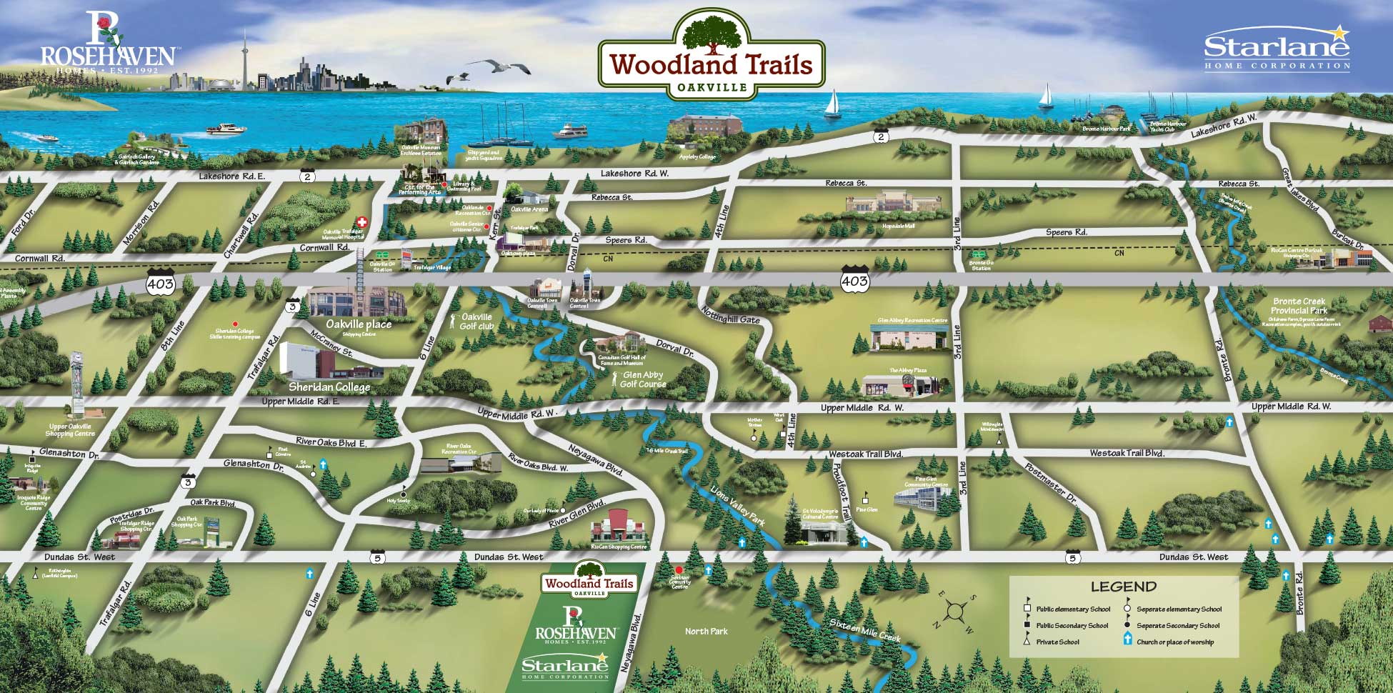 New Homes Community in Oakville Woodland Trails